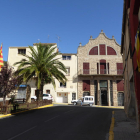 El ayuntamiento de Arbeca, en el centro de la localidad.