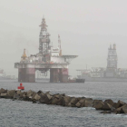 Imatge d’arxiu d’una plataforma petrolífera.