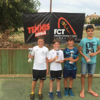 En la imagen, algunos de los ganadores del CT Lleida.