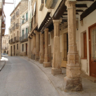 Centro histórico de Arbeca, en la comarca de Les Garrigues.