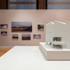 Una vista de la exposición del proyecto ‘Planta’ en la Bienal de Arquitectura de Chicago.
