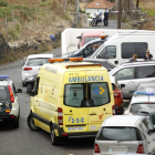 Un camió de Lleida té un accident a la C-12 a Ribera d'Ebre