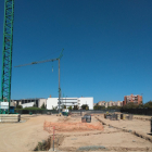 Las obras para la cimentación del segundo edificio polivalente del campus de Cappont