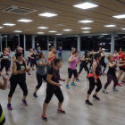 Sessió de fitnes i pàdel al Sícoris Club a favor de La Marató
