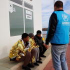Quatre migrants van aconseguir ahir arribar a les illes Chafarinas i van ser traslladats a Melilla.