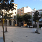 La plaza de l’Ajuntament de Mollerussa donde se ubicará la Store.