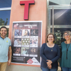 Presentación ayer en Tàrrega de la nueva cartelera teatral.