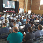 Un moment de l’assemblea de la Federació de Cooperatives celebrada ahir a Bordils.