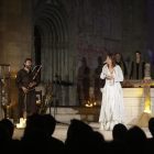L’espectacle de Lídia Pujol, el 2015 a la Seu Vella de Lleida.