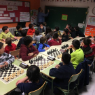 Unos 60 escolares en el Torneo de Ajedrez de Les Pallargues