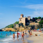 Imagen de archivo de una playa de Tamarit, en la costa de Tarragona. 