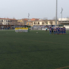 Los equipos han guardado un minuto de silencio por el ertzaina muerto en Bilbao.