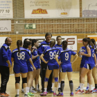 Las jugadoras de la Associació, en un partido reciente.