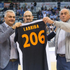El club va homenatjar abans de l’inici l’exdelegat Marc Larriba.