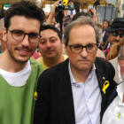 Torra pide en el Aplec que Lleida respete los lazos amarillos y defienda la libertad de expresión