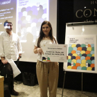 Teresa Galicia, guanyadora del concurs de cartells de l’Aplec del Caragol de Lleida 2018.