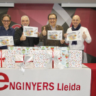 Enginyers de Lleida y Trotallunatics, solidarios con los más pequeños 
