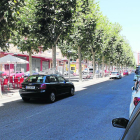 Carril del carrer Doctora Castells en el qual els veïns denuncien l’excés de velocitat.