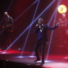Un moment del concert que va oferir el cantant Sergio Dalma el març passat a la Llotja.