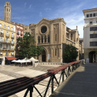 Imatge d'arxiu de la plaça Sant Joan de Lleida