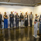 El president de la Diputació, Joan Talarn, va encapçalar ahir la inauguració a l'Institut d'Estudis Ilerdencs de l'exposició de portades dels 40 anys del diari SEGRE .