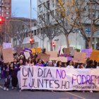 Impulsades per la Marea Lila i la Coordinadora del 8M.