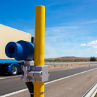 Així són els làsers de l'AP2 que dibuixaran el límit dels carrils de l'autopista quan hi hagi boira