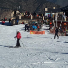 L’estació d’Espot va rebre ahir 1.340 esquiadors.