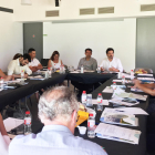 La reunió de Gavín amb els alcaldes de l’Alt Urgell.