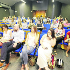 Asistentes a la jornada, ayer, en la Sala Jaume Magre.