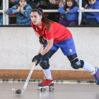 Catalina Flores, nova jugadora del Vila-sana, durant un partit amb la selecció de Xile.