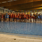 Els nadadors i nadadores que van participar en la fase intercomarcal de Mollerussa.