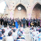 Un momento del concierto que tuvo lugar el sábado en Vallsanta. 
