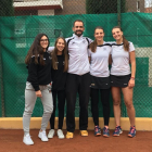 El equipo júnior femenino del Club Tennis Lleida, campeón de Catalunya 