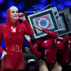 Katy Perry, dijous a la nit al Palau Sant Jordi de Barcelona.