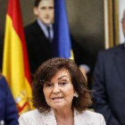 Carmen Calvo: "La Constitución tendrá que adecuarse a nuevas realidades"