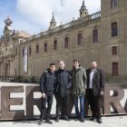 Marc Màrquez, Juli Alegre, Àlex Màrquez i Gerard Sabarich.