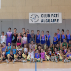Gairebé un centenar de patinadors de divuit clubs a la Final d’Iniciació de la Territorial de Lleida celebrada a Alguaire