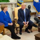 Angela Merkel es va reunir divendres amb Donald Trump.