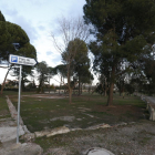 El antiguo parque de Les Basses, donde se proyecta uno de los campings ahora paralizados en Lleida.