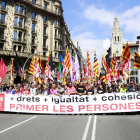 Los organizadores cifran en 30.000 los participantes en Barcelona y la Guardia Urbana, en 5.000.