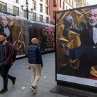 Las fotos de los diversos candidatos a los Goya invaden esta semana las principales calles de Sevilla.