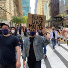 Las marchas contra el racismo se multiplican día a día en las calles de todo EEUU. En la foto, Nueva York.