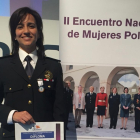 Imatge de l’agent de la Guàrdia Urbana de Lleida.