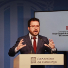 Imagen del vicepresidente de la Generalitat y conseller de Economía, Pere Aragonès.