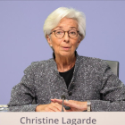 La presidenta del BCE, Christine Lagarde, apostó ayer por dejar “bastante tiempo” los tipos bajos.