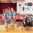 Más de 300 gimnastas en Bellpuig
