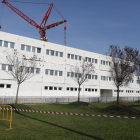 Las obras del nuevo edificio del hospital Arnau de Vilanova.