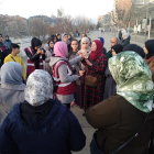 Medio centenar de mujeres en defensa del hijab pese a las críticas