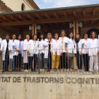 Fotografia de l’equip de la Unitat de Trastorns Cognitius de l’hospital Santa Maria de Lleida.